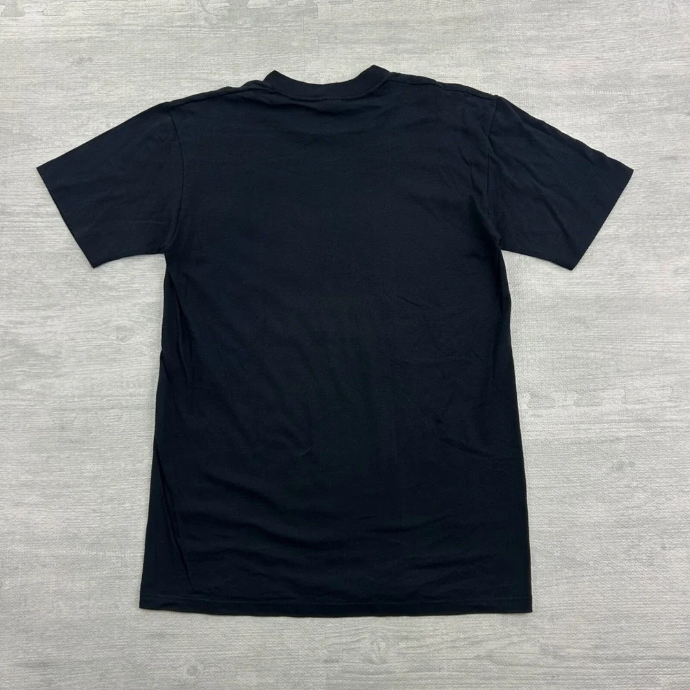 Vintage 1985 The Equalizer Shirt Size Medium Black Stedman CBS TV Drama